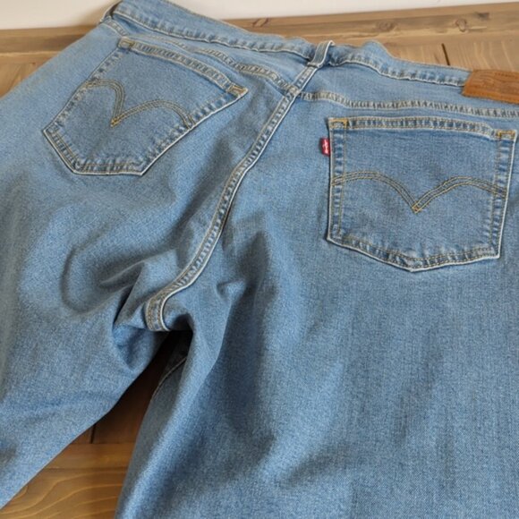 Levi’s Wedgie Skinny Jeans Raw Hem Button Fly - Picture 13 of 15